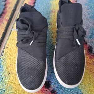 Steve Madden Black High-Top Sneakers